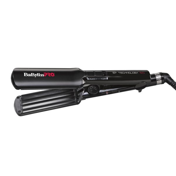 Babyliss Wafeltang Pro Tourmaline Crimper – 38 mm
