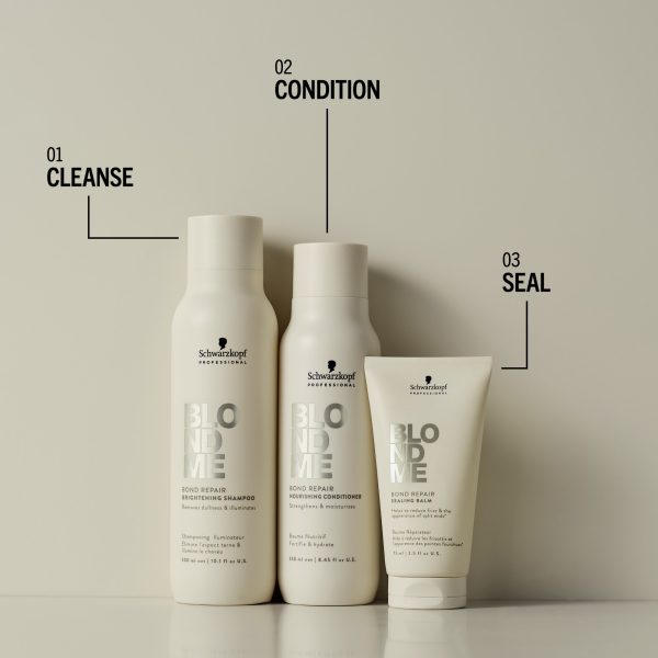 Schwarzkopf - BlondMe Bond Repair Brightening Shampoo - Afbeelding 4