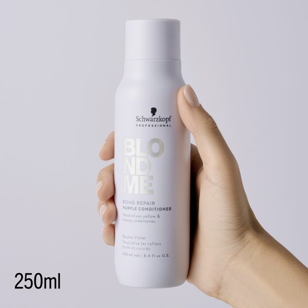 Schwarzkopf - BlondMe Bond Repair Purple Shampoo - Afbeelding 2