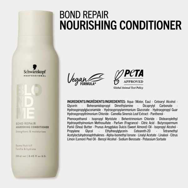 Schwarzkopf - BlondMe Bond Repair Nourishing Conditioner - Afbeelding 5