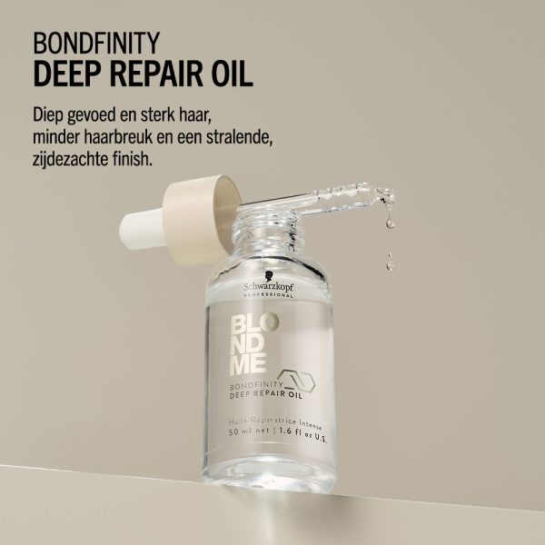 Schwarzkopf - BlondMe Bondfinity Deep Repair Oil - Afbeelding 6