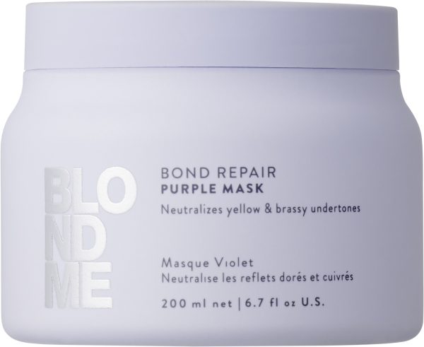 Schwarzkopf - BlondMe Bond Repair Purple Mask - Afbeelding 2