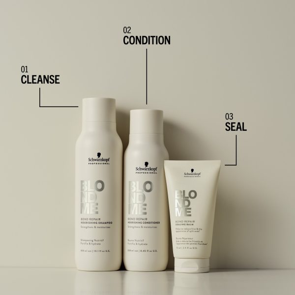 Schwarzkopf - BlondMe Bond Repair Nourishing Shampoo - Afbeelding 6