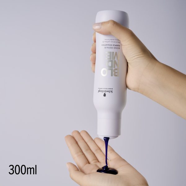 Schwarzkopf - BlondMe Bond Repair Purple Conditioner - Afbeelding 2